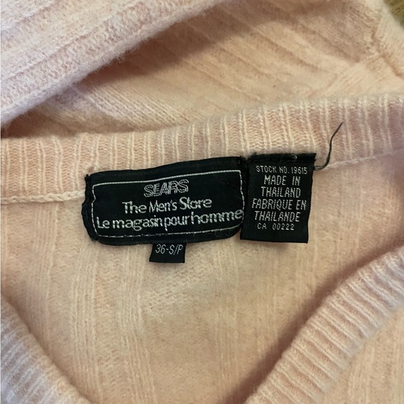 Pink wool sweater from Sears - Picture 4 of 4